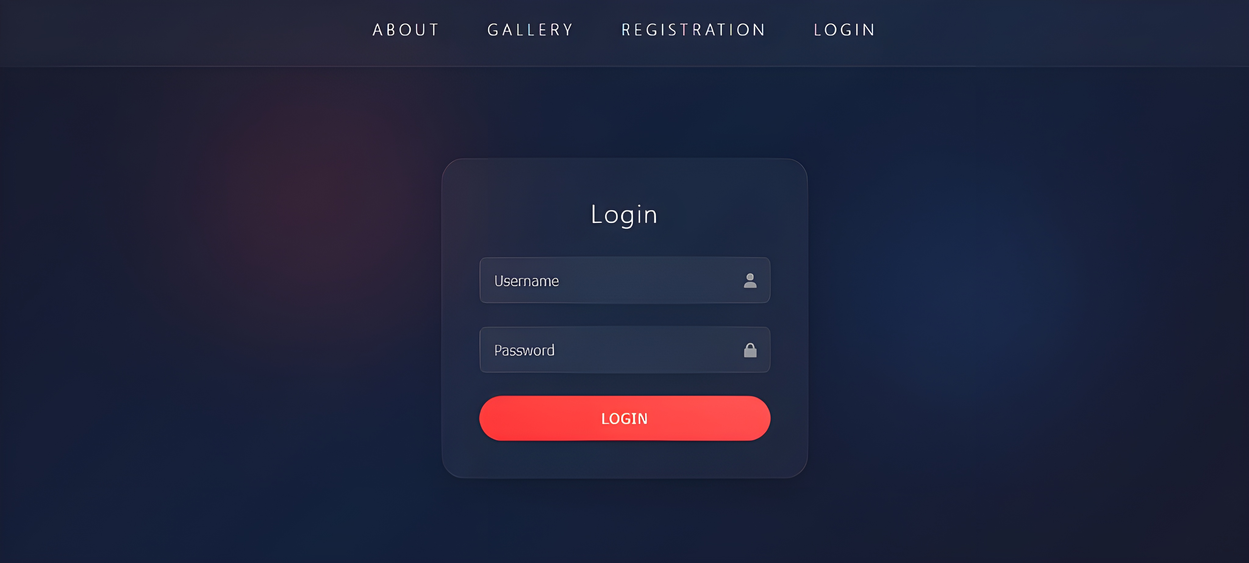 Registration Modern Style